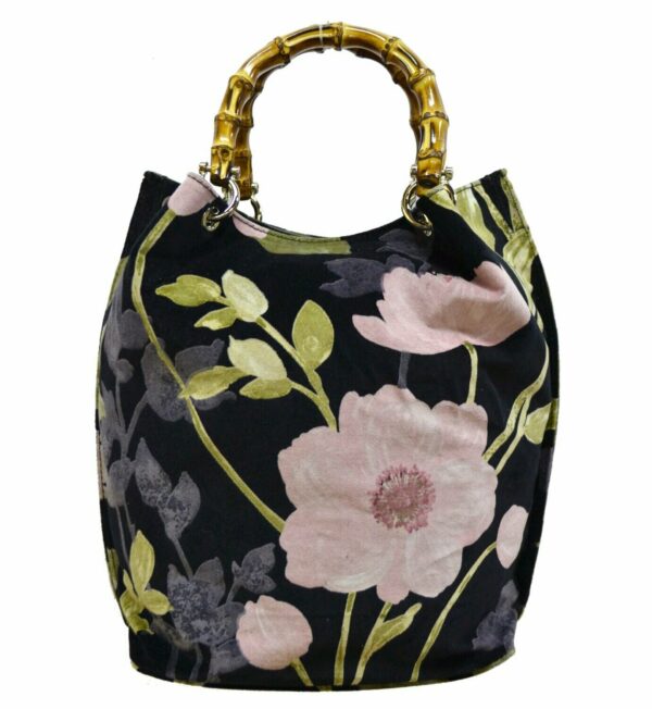 Borsa SAC Velluto Floreale