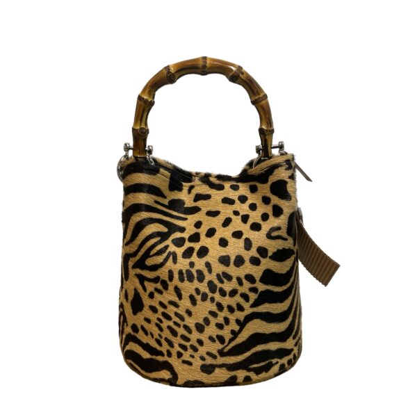 Borsa Mini-Sac Cavallino Animalier Mix