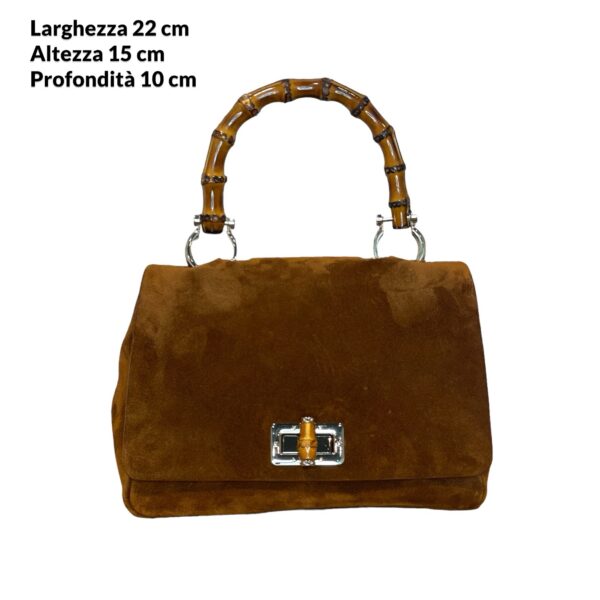 Greyce Bag Noce Calda Scamosciata - immagine 2